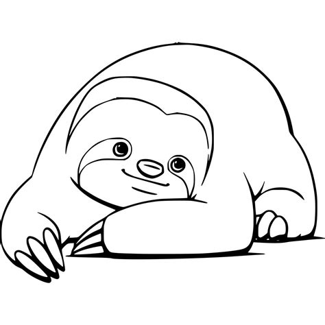Free Sloth Coloring Pages: Print & Fun!