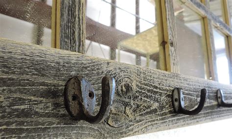 Buy Long Window Pane Mirror with Decorative Coat Hooks, (36.5 X 18 ...