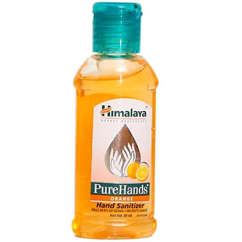 Himalaya Pure Hands Orange Flavour Hand Sanitizer, 50 ml Price, Uses ...