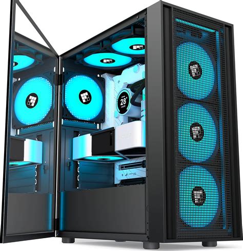 FOIFKIN K11 PC Case - Pre-Installed with 4 PWM ARGB Fans, India | Ubuy