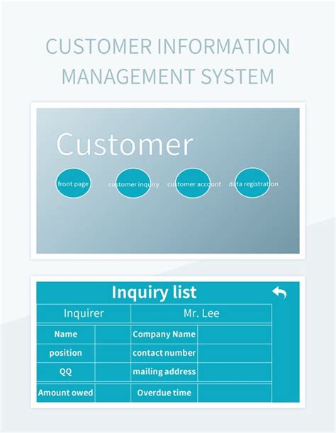 Customer Information Software Examples 的图像结果