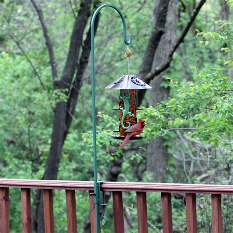 Deck Mounted Bird Feeder Hanger | Bird feeder hangers, Bird feeders ...