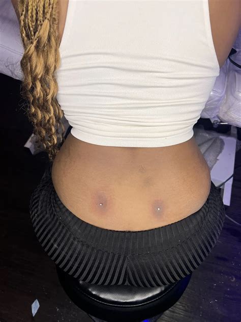 Slayqueen hospitalized for going for a back dimple piercing