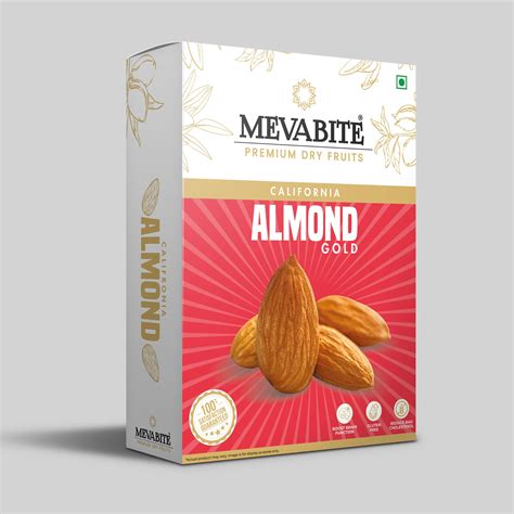 MevaBite Jumbo Size Almonds (Big Size, 250 Grams) | Almonds Big Size ...
