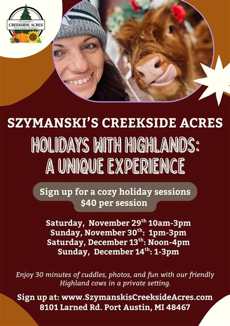 Holidays with Highlands!, 8101 Larned Rd, Port Austin, MI, United ...