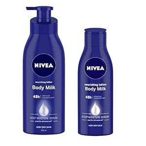 Nivea Moisturizing Lotion Body Milk, 400ml And Nivea Moisturization ...