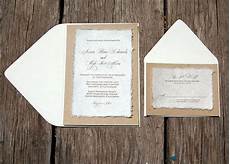 Cardstock Wedding Invitations by D I Y Simple Rustic Cardstock Wedding Invitation Kraft Cardstock Wedding Invitations