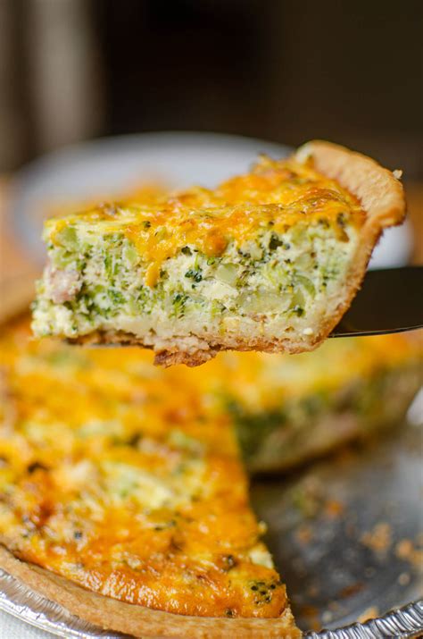 Bacon Broccoli Quiche | Living Lou