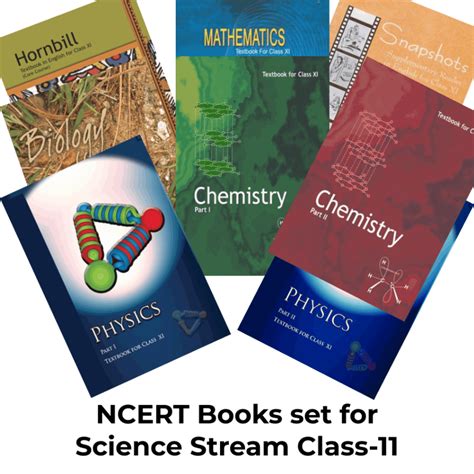 NCERT Set of 8 books for Class - 11 (Science Stream) (English Medium ...