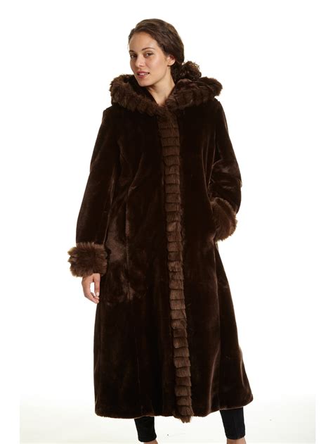 Gallery Full Length Faux Fur Coats - Tradingbasis