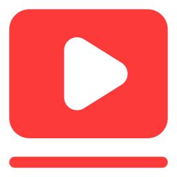 Download Free Youtube play button Icons in PNG & SVG