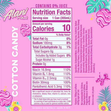 Alani Energy Cotton Candy 12oz Can - Delivered In As Fast As 15 Minutes ...
