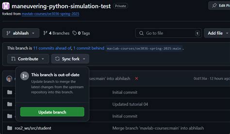 Appendix A — Synchronizing your assingment repository – Tutorials for ...