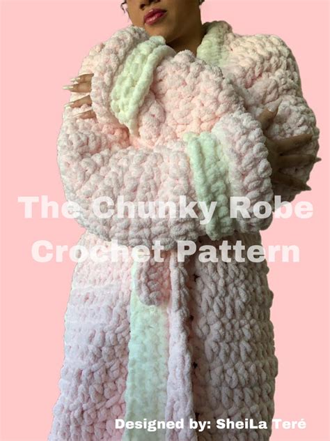 Image result for Crochet Robe Pattern
