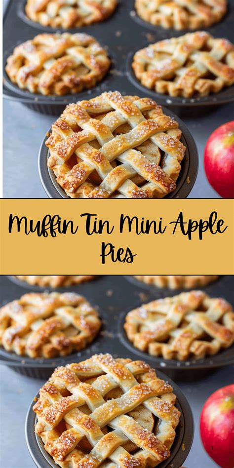 Muffin Tin Mini Apple Pies | Quick and Sweet Recipes