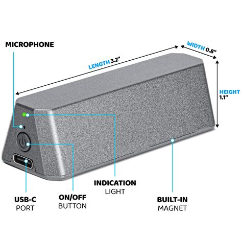 LONG-LASTING Hidden Voice Recorder | Mini Sound Recorder by Knight Security