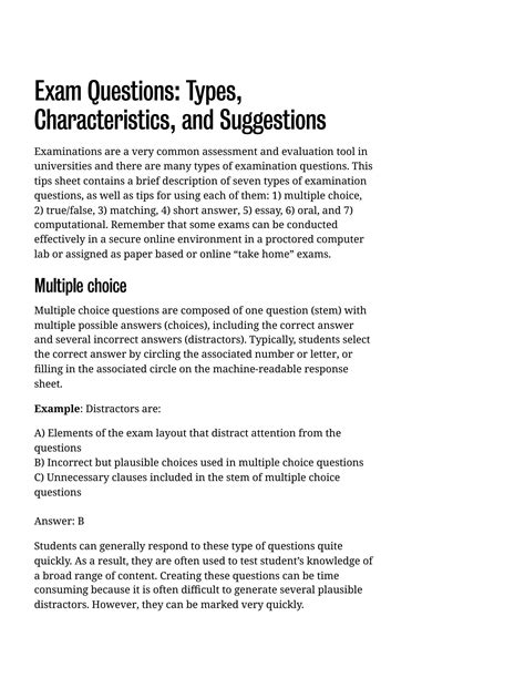 Image result for Exam Questions Selection