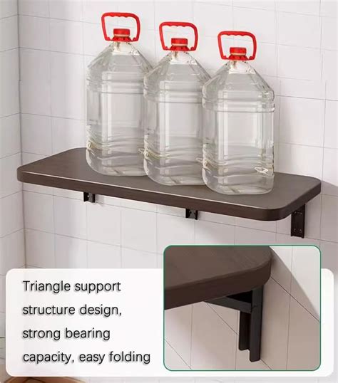 CYHTYM Wall Mounted Folding Desk, Floating Table with Metal India | Ubuy