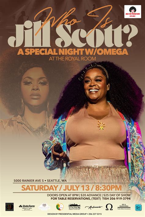 Who Is Jill Scott? A special night w/ Omega – The Royal Room