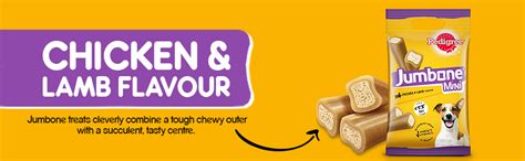 Buy Pedigree Adult Jumbone Mini Dog Treat Bone, Chicken & Lamb Flavour ...