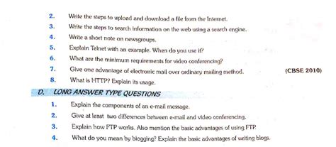 Internet Services Computer Class 10 的图像结果