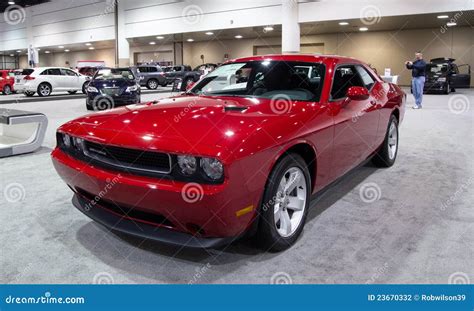 2012 Dodge Challenger SXT editorial photography. Image of industry ...