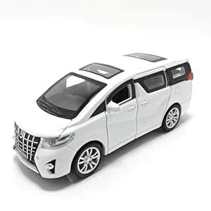 Jack Royal 1:32 Pull-Back Alphard Toy Car with Open Door Vehicles Sound ...