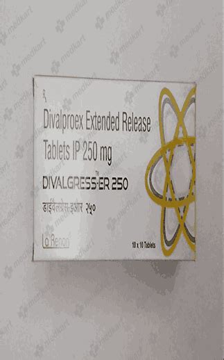 DIVALGRESS ER 250MG TABLET 10'S : View Price, Combination and ...