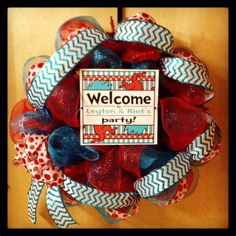 Thing 1 & 2 and Dr. Seuss Birthday Party Ideas | Photo 1 of 72 | Catch ...