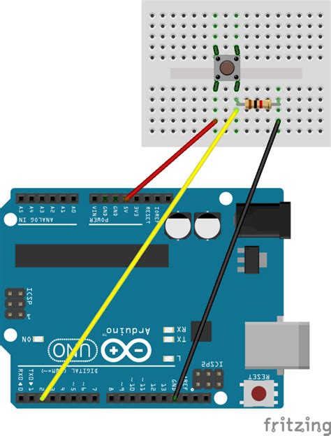 Allumer Une LED Avec Un Bouton Arduino 的图像结果