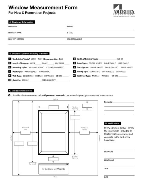 Image result for Bay Window Measurement Worksheet