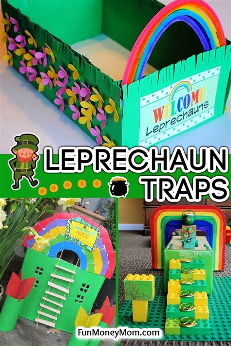 15 Easy Leprechaun Trap Ideas For Kids | St patricks day crafts for ...
