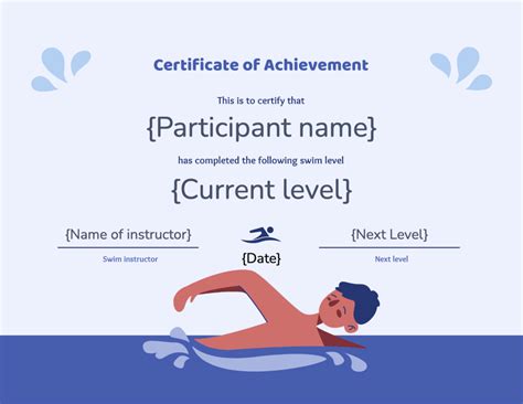 Swim Lesson Report Cards 的图像结果