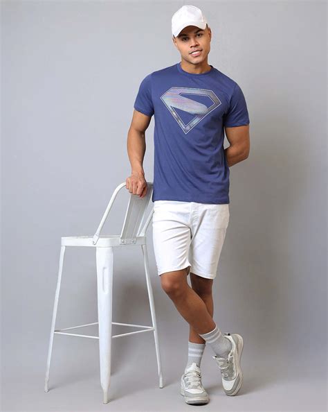 Superman Printed Regular Fit Tshirt For Men – Free Authority