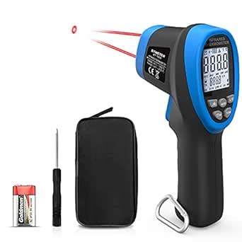 Infrared Thermometer, BT-1500 Non-Contact Digital Double Laser Pointers ...