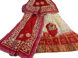 Banarasi Gharchola jaipuri Silk Bandhani Lehenga Choli with Heavy Gota ...