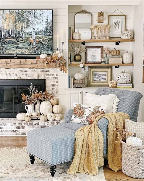 23 Of The Most Cozy And Inviting Fall Home Decor Ideas | Farm house ...