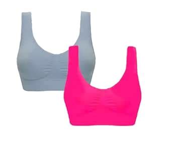 Buy Latest Pac Pack of 2 Girls Non Padded Teenager Full Coverage Sports ...