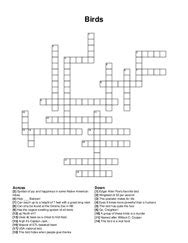 Animals Crossword Puzzles Printable