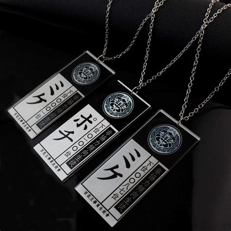 Anime Character Cosplay Necklace with Slave ID for Yumeko Jabami ...