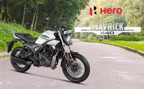 Hero MAVRICK 440 Bike(Base) Arctic White Booking for Ex-Showroom Price ...