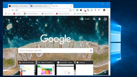 Google Chrome 的图像结果