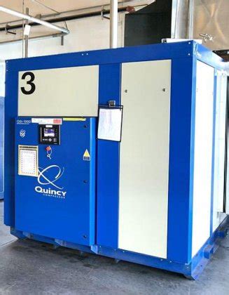QUINCY MODEL QSI-1000 200 HP AIR COMPRESSOR MANUFACTURED 2017 in ...