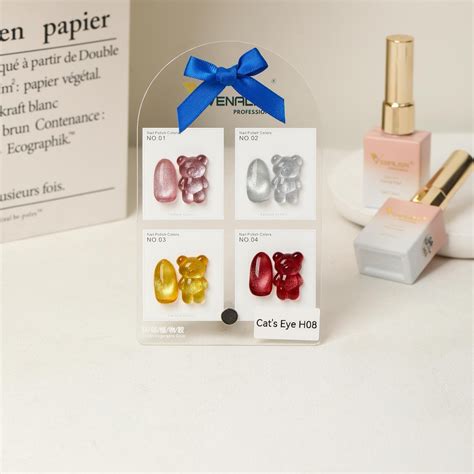 Venalisa Cat Eye Gel Polish Set - 4 Pcs 15ml Magnetic Cat Eye Nail Gel ...