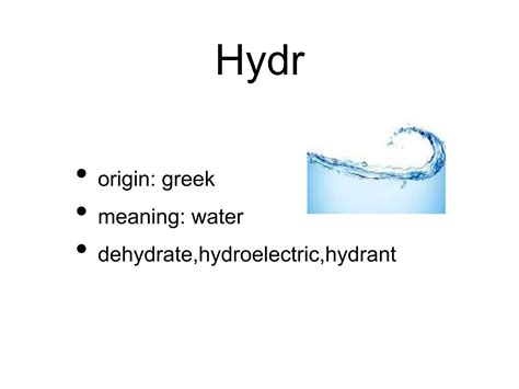 Eric's Root Words | PPTX