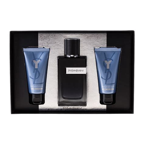 YSL Y Men Set : EdP 100 ml +SG 50 ml +ASB 50 ml | ExcaliburShop