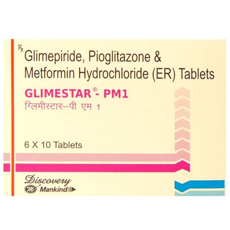Glimestar PM 1 Tablet | Uses, Side Effects, Price | Apollo Pharmacy