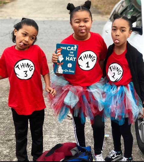 Dr. Seuss Thing 1, Thing 2, Thing 3 - Etsy