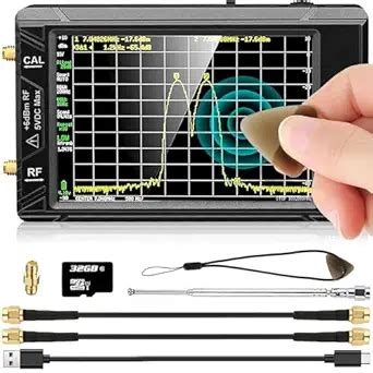 TinySA Ultra Spectrum Analyzer 100kHz-5.3GHz, V0.4.5.1 Handheld Tiny ...