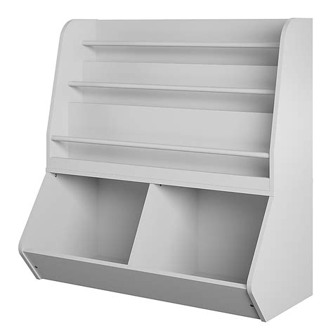 Ameriwood Home Nathan Dove Gray Rectangular Toy Box in the Toy Boxes ...